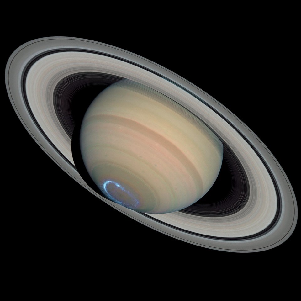 the planet Saturn