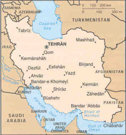 Map of Iran
