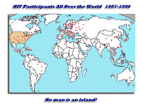 NIT Participants All Over the World