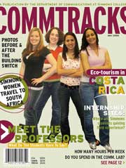 Photograph of the 2006 CommTracks Cover