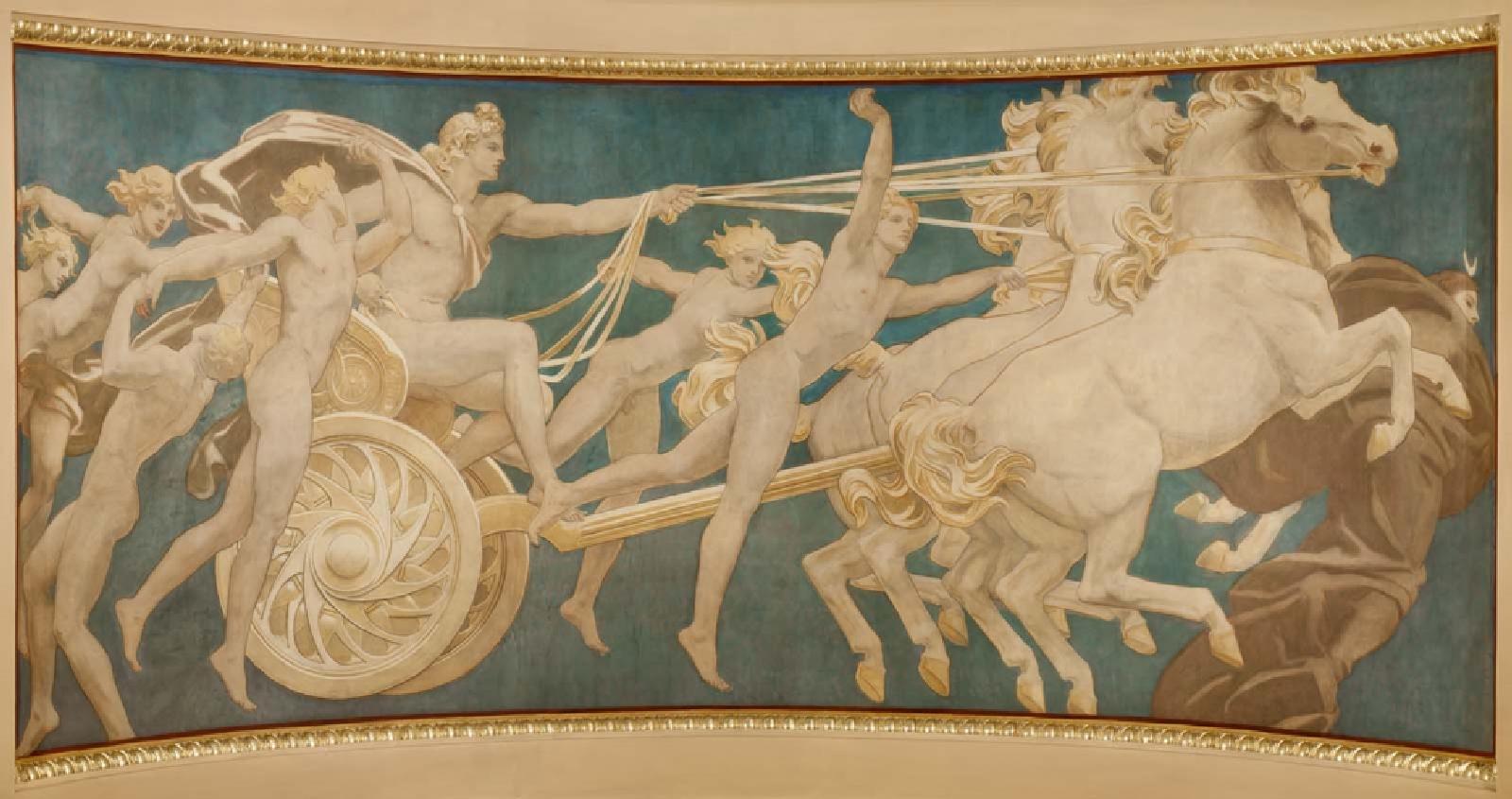 Apollo and His Chariot with the Hours