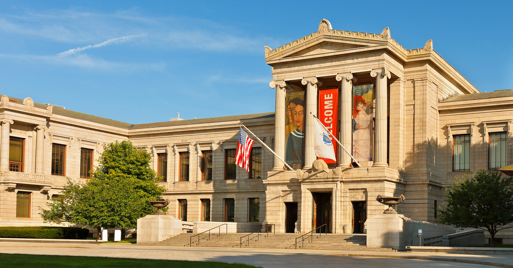 Entrance of The Museum of Fine Arts