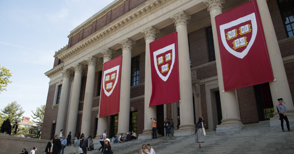 Harvard Widener Museum front entrance