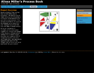 A screen shot of the Process Book website