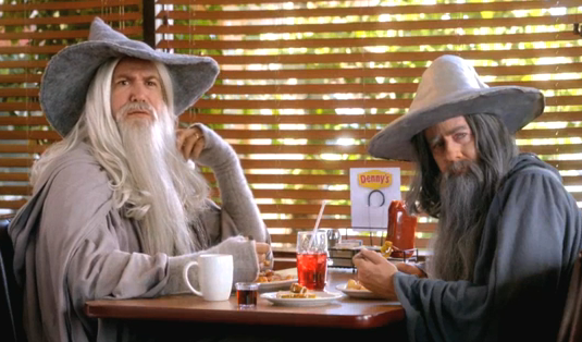 Image of some wizards enjoying something tasty