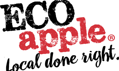 Eco Apple logo Red Tomato