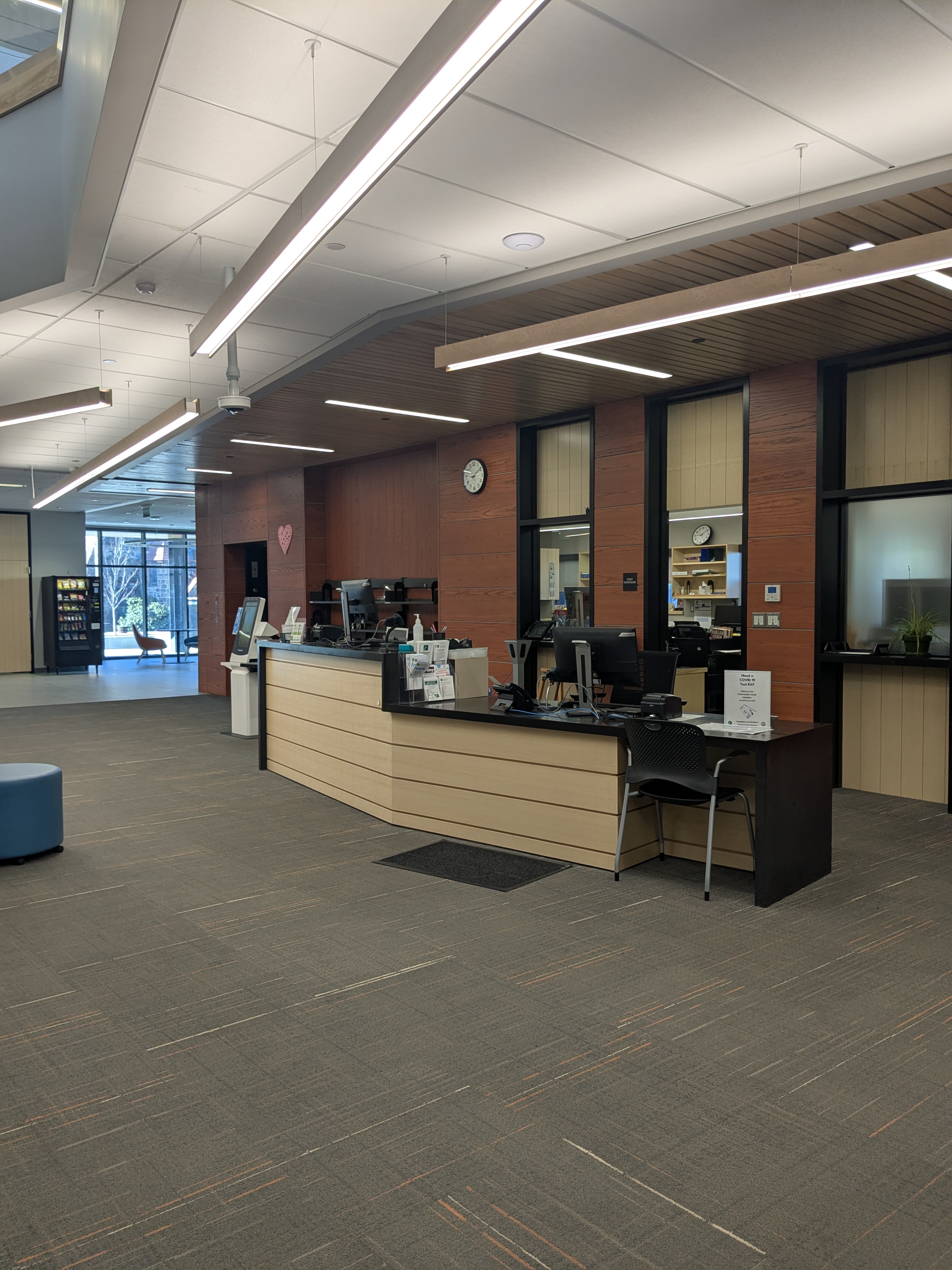 Library circulation desk