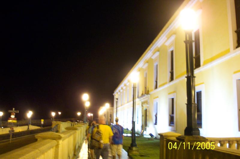 Old San Juan at Night