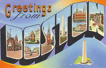 Post Card of Boston