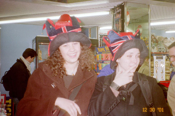 blythe and myself in london