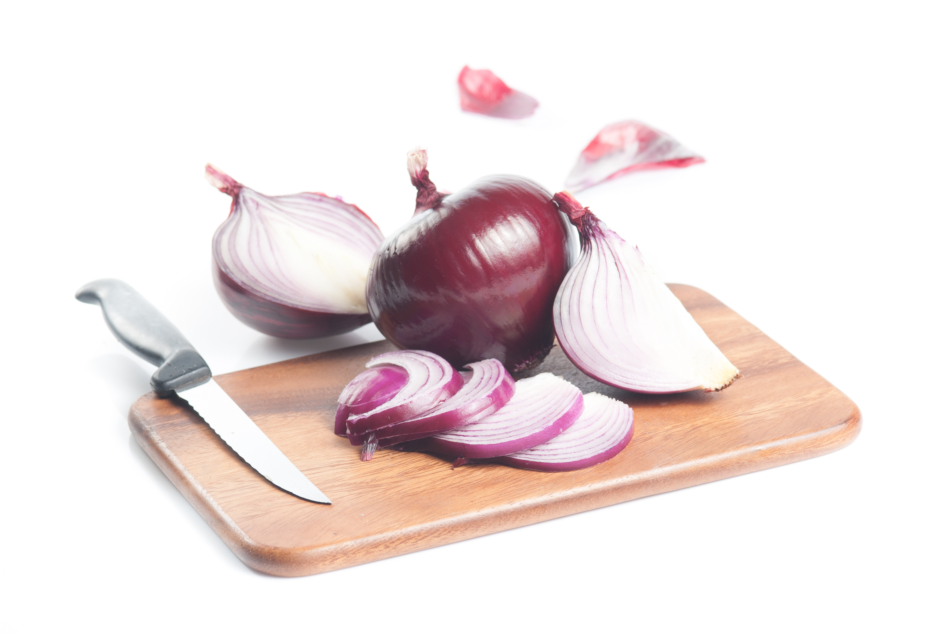 Photo of cut onion