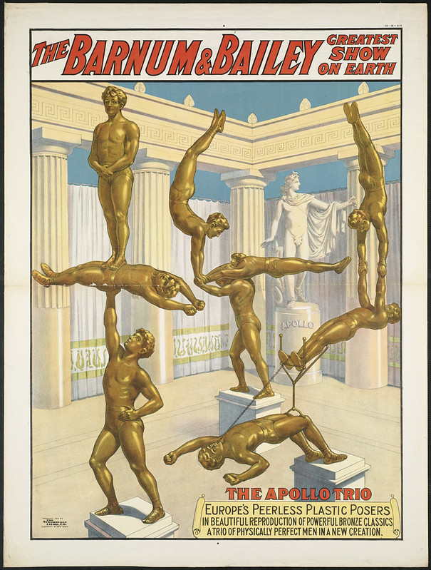 The Barnum & Bailey greatest show on earth: The Apollo trio