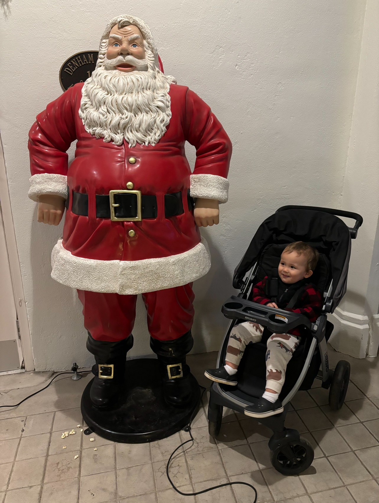 thomas with santa