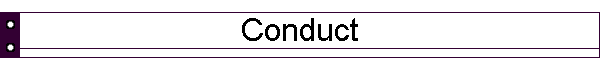 Conduct