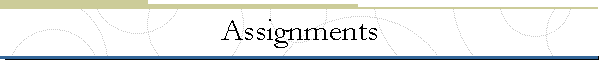 Assignments