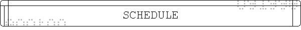 SCHEDULE