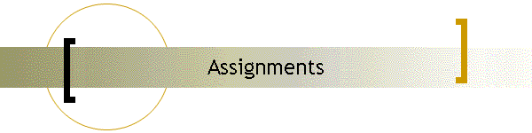 Assignments