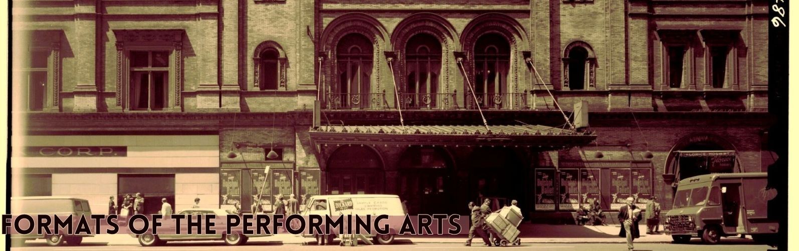 archival photograph of the Metropolitan Opera (New York City) in 1966