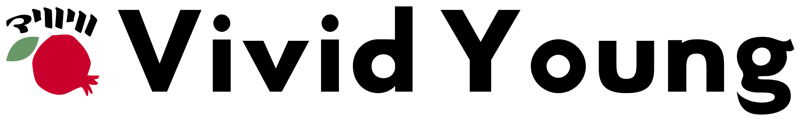 Vivid Young website header